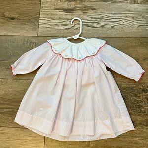 Heirloom Petit Ami Heart Embroidered Collar dress